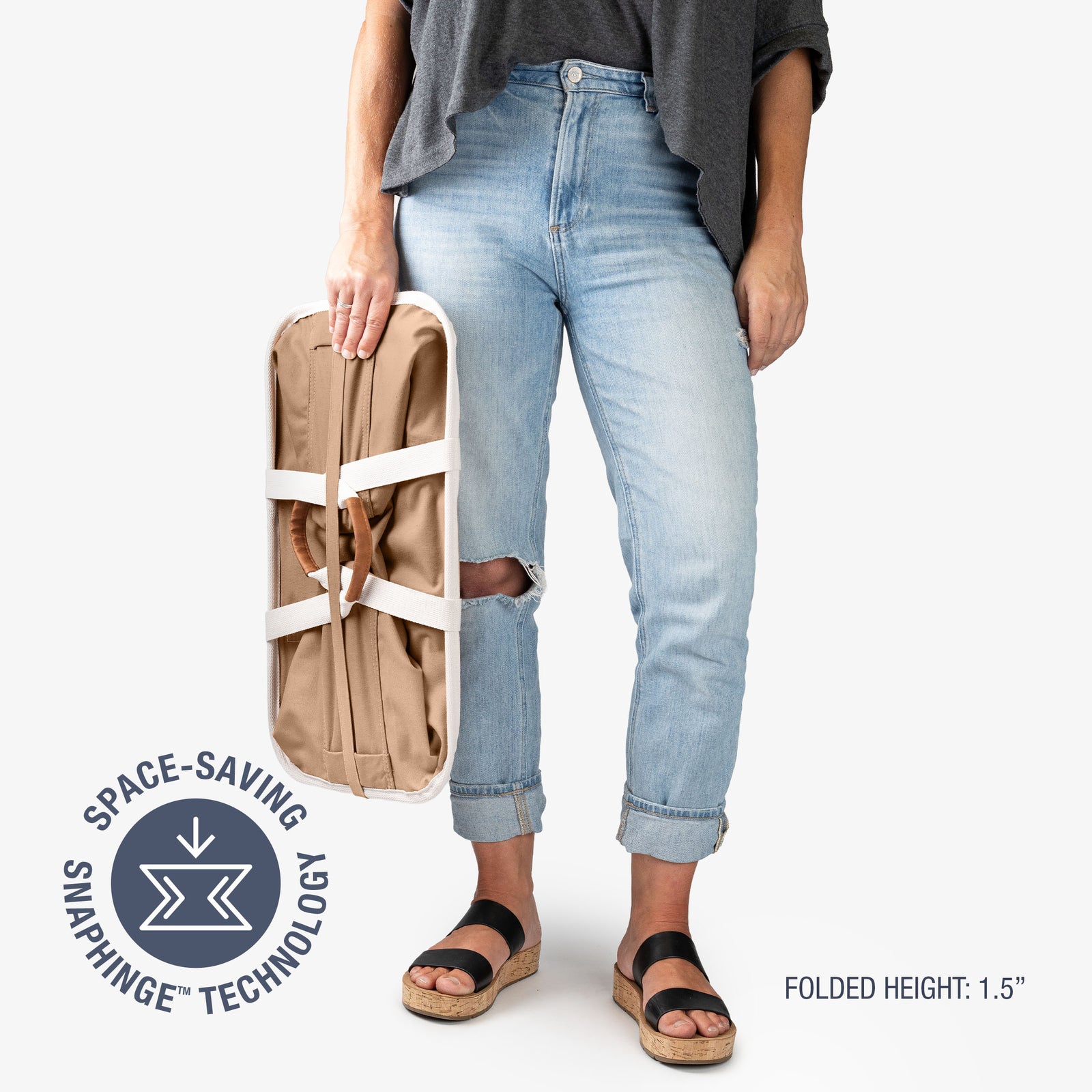 Collapsible Laundry Tote LUXE