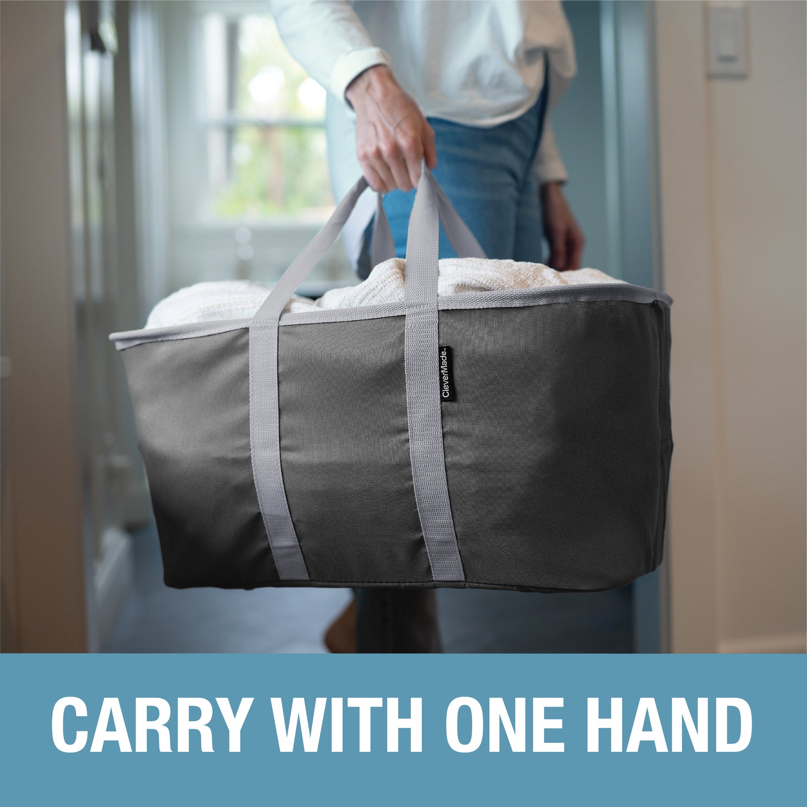 Collapsible Laundry Tote