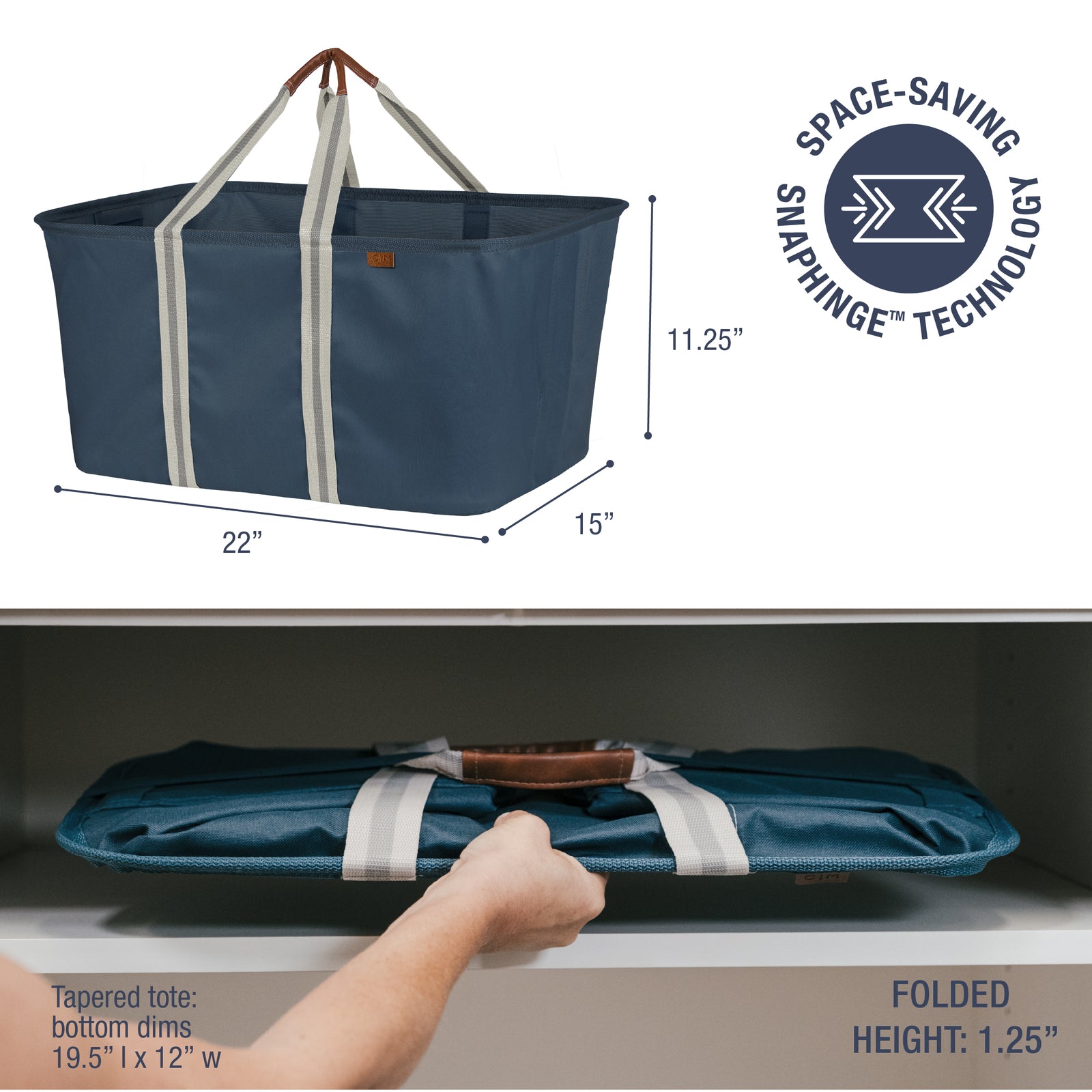 Collapsible Laundry Tote