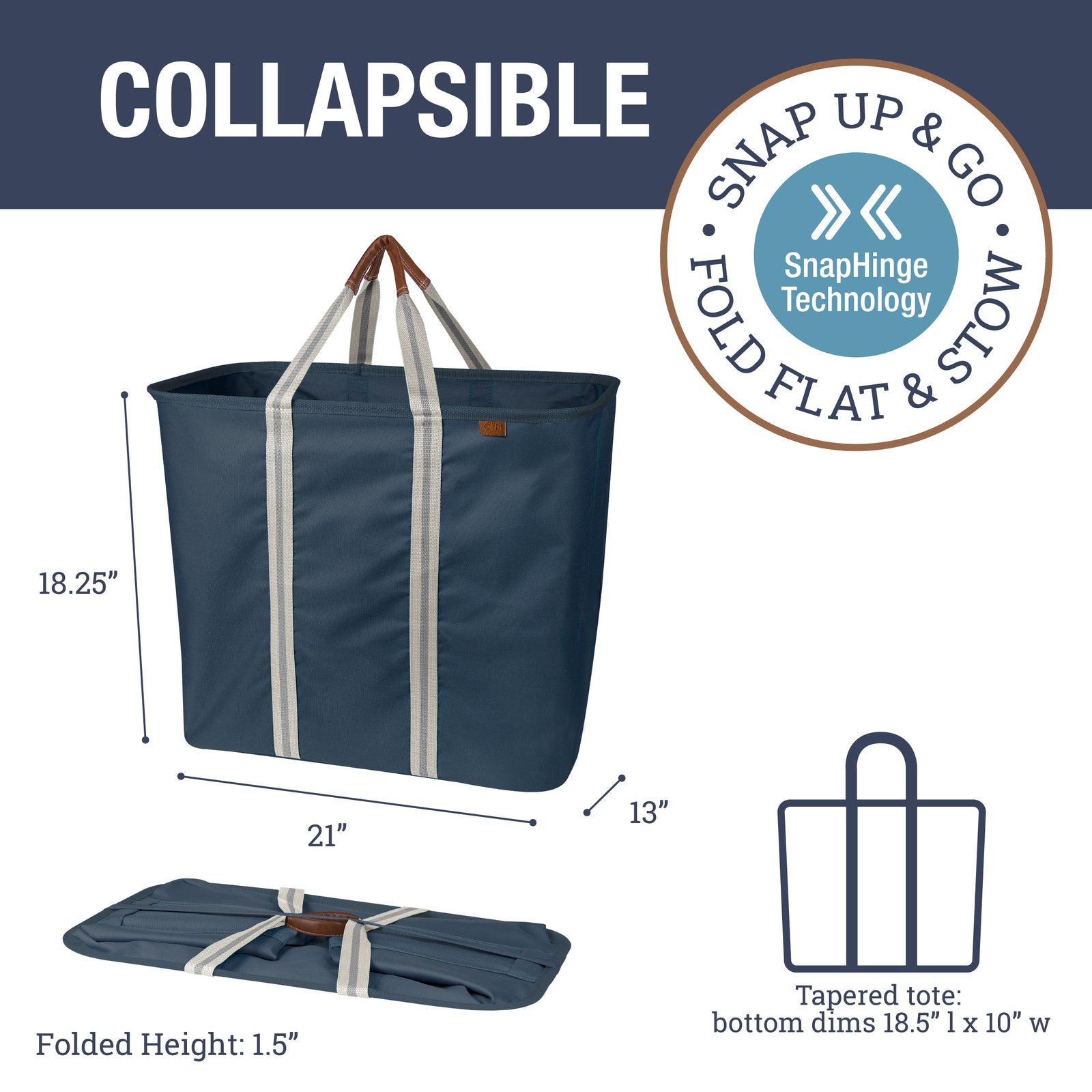 Collapsible Laundry Caddy