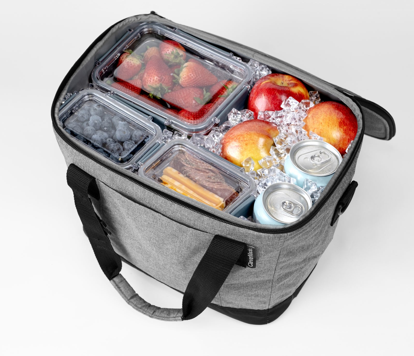 You can store fresh fruits and drinks with Eco Tahoe Collapsible Cooler bag