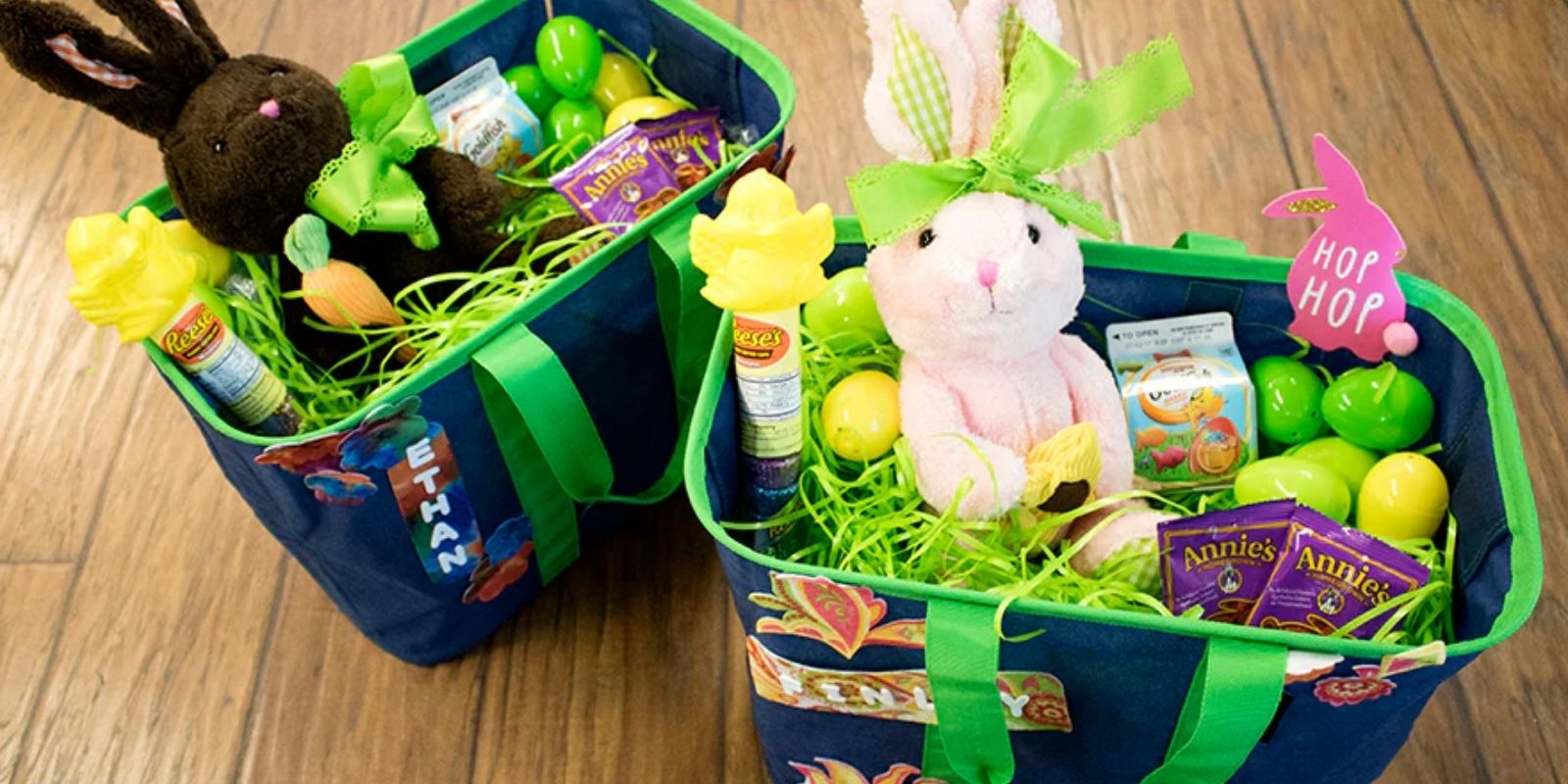 EcoBasket to Easter Basket - Personalize your Kid's Easter Baskets