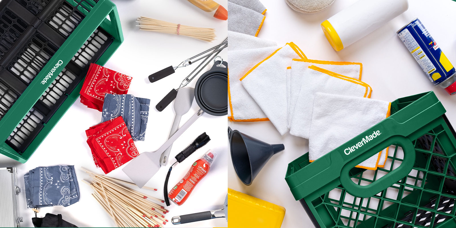 CLEVER COLOR DROP: Meet the New Forest Collapsible Utility & Milk Crates