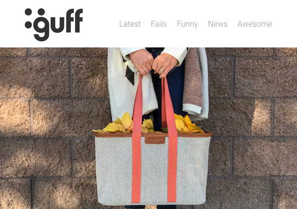 GUFF article about snapbasket by clevermade