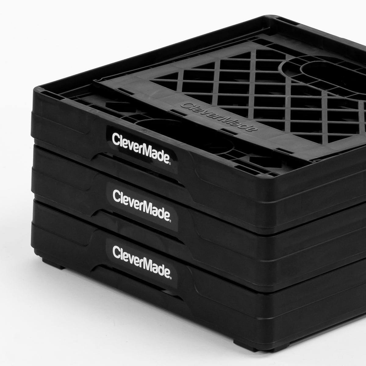 heavy duty milk crate storage ideas