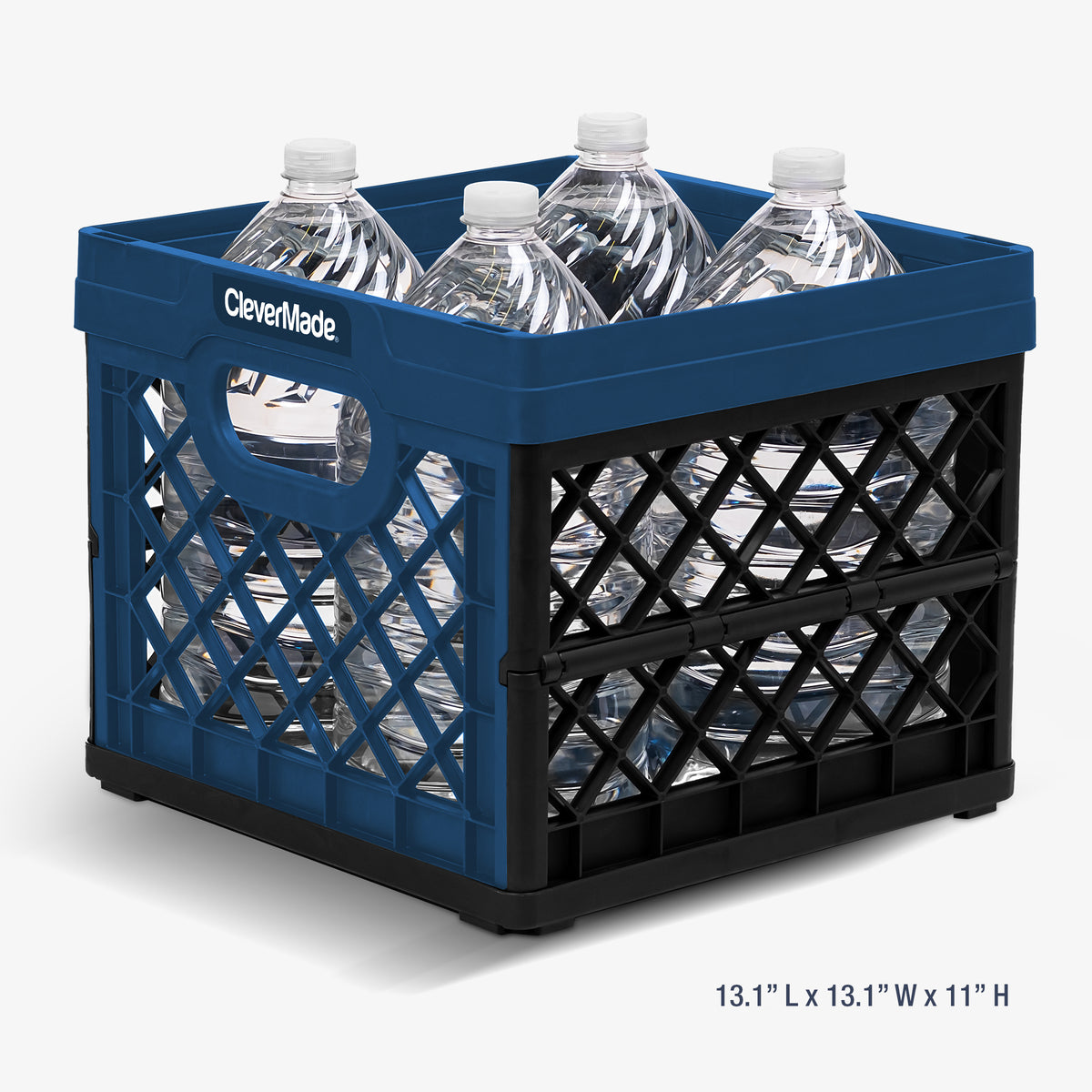 collapsible milk crate measurements milk crate size