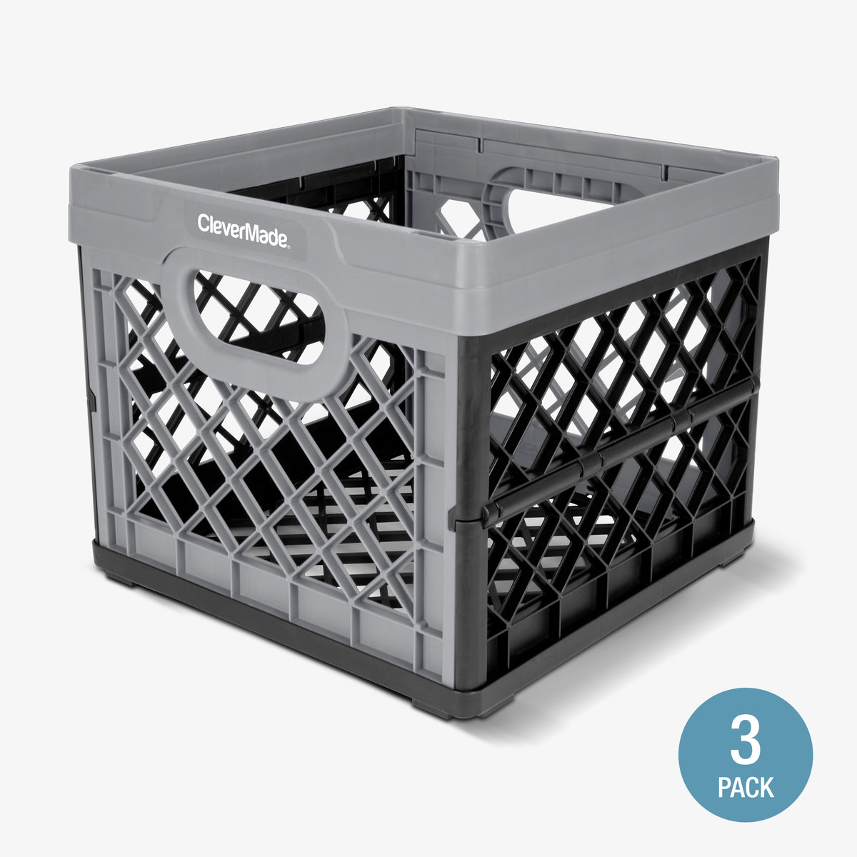 how big is a milk crate