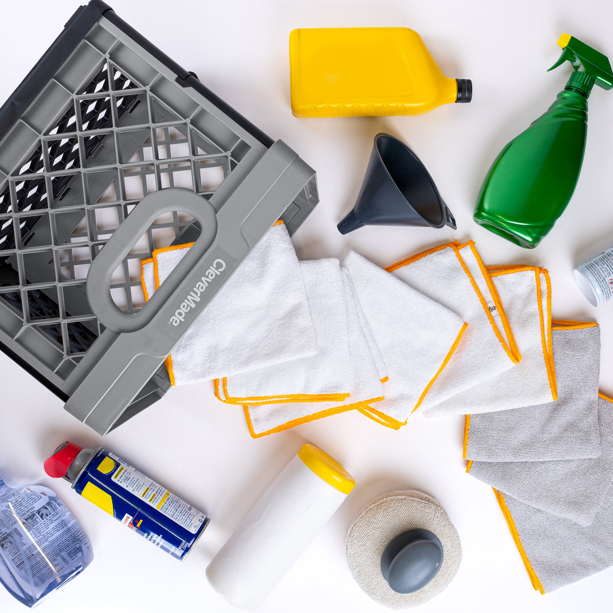 milk crate storage bin