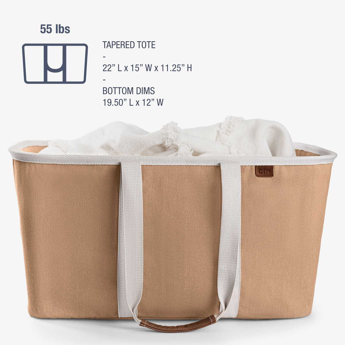 Collapsible Laundry Tote LUXE