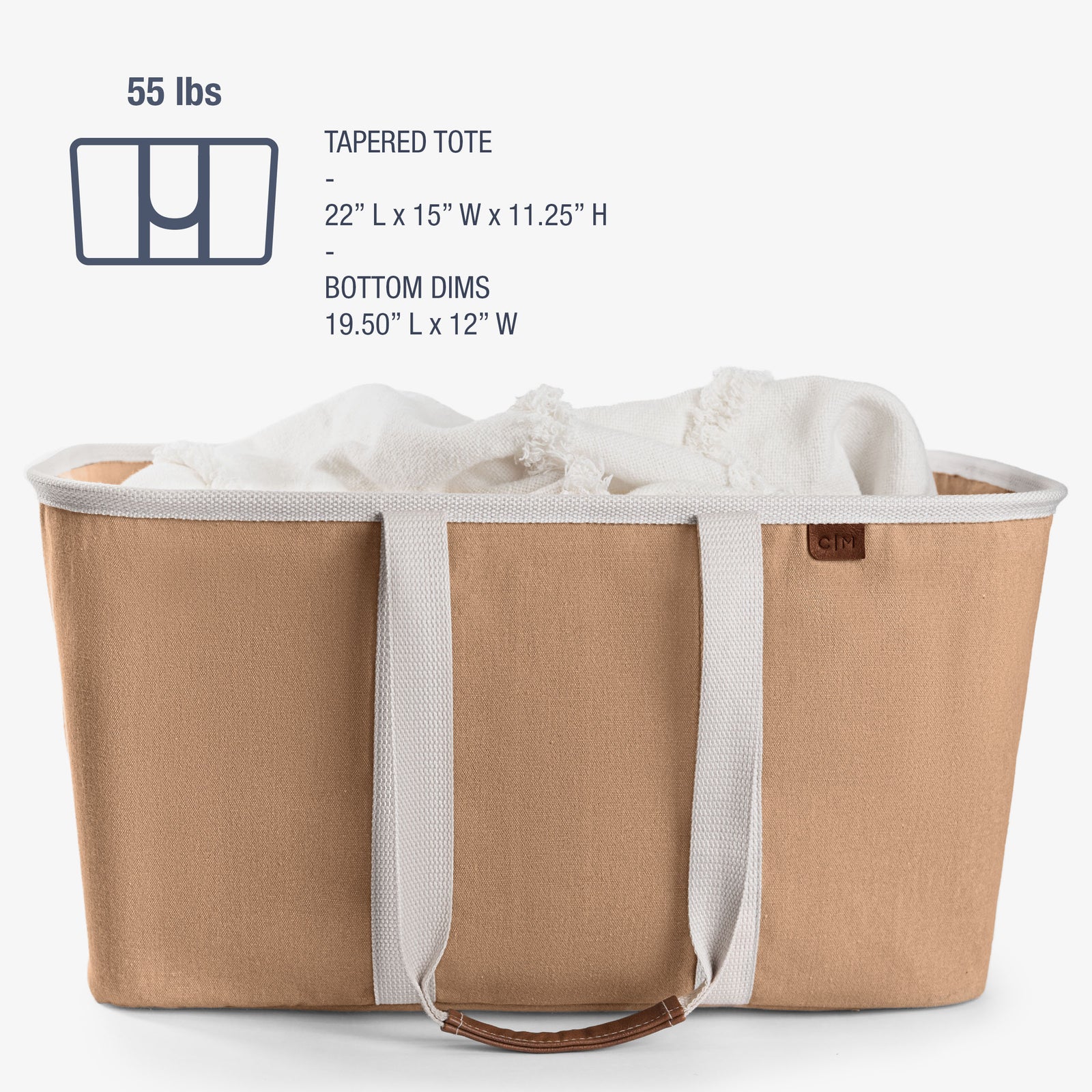 Collapsible Laundry Tote LUXE