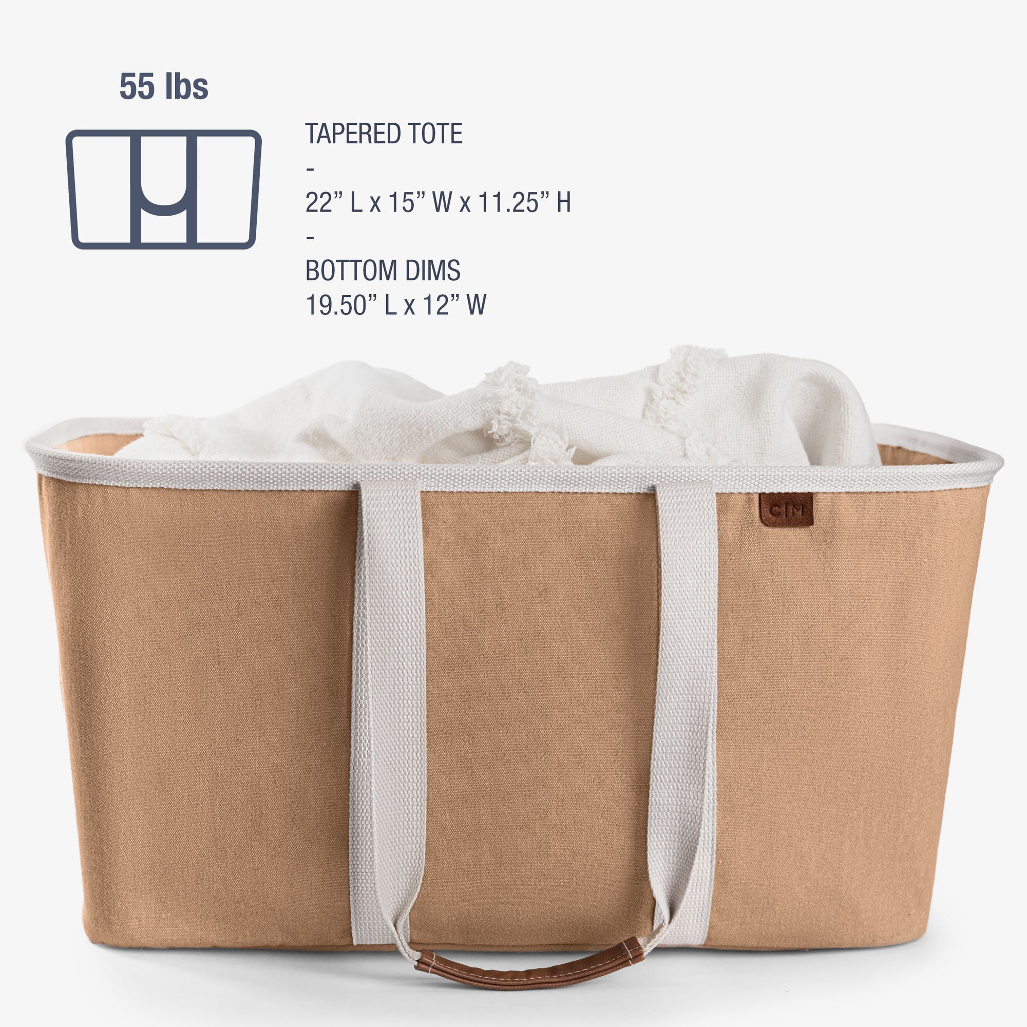 Collapsible Laundry Tote LUXE