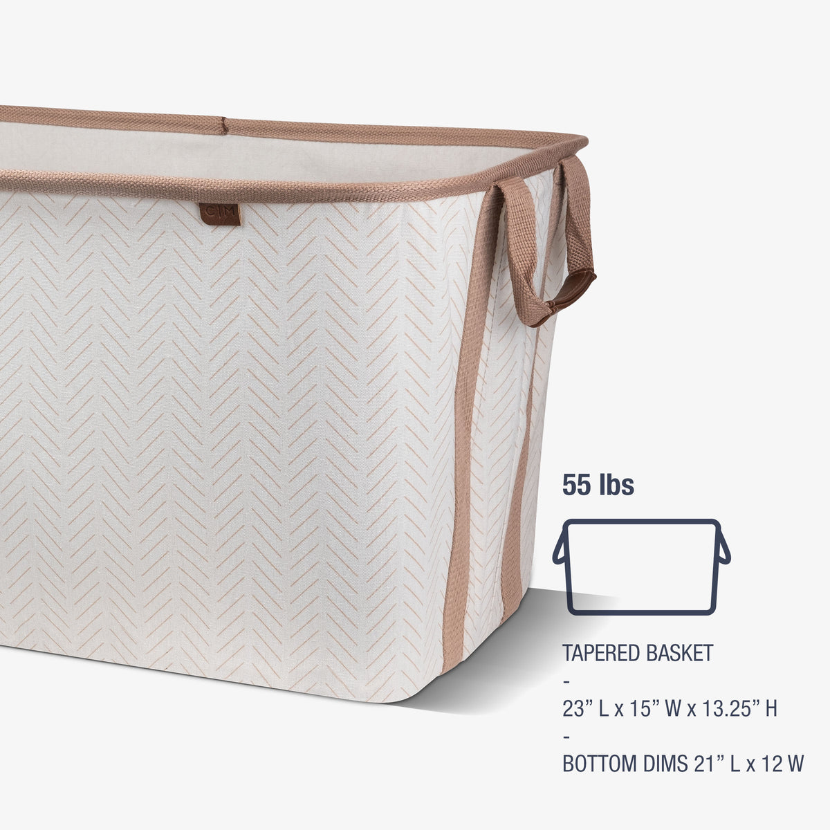 Collapsible Laundry Basket LUXE