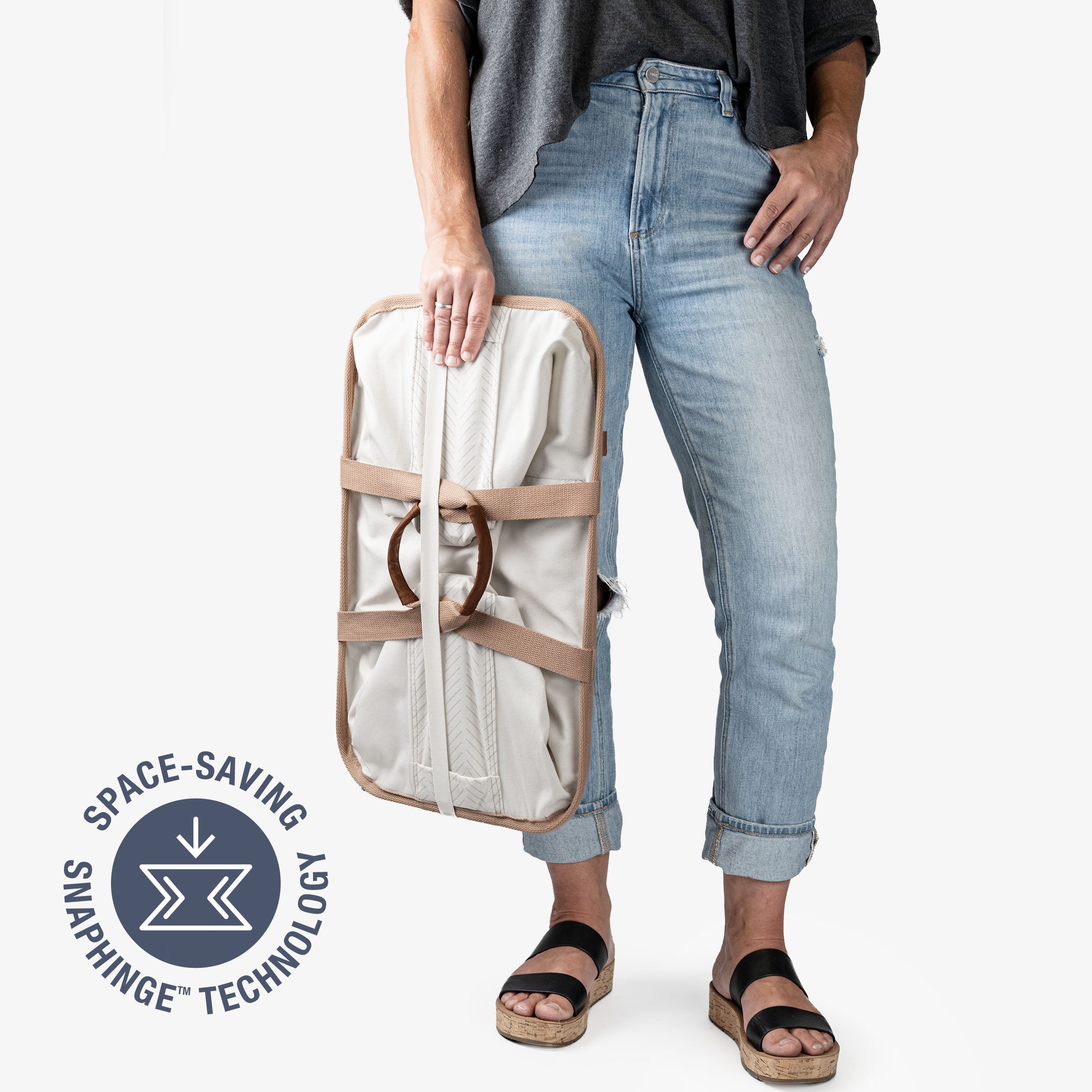 Collapsible Laundry Caddy LUXE | Collapsible Laundry Hamper 64L