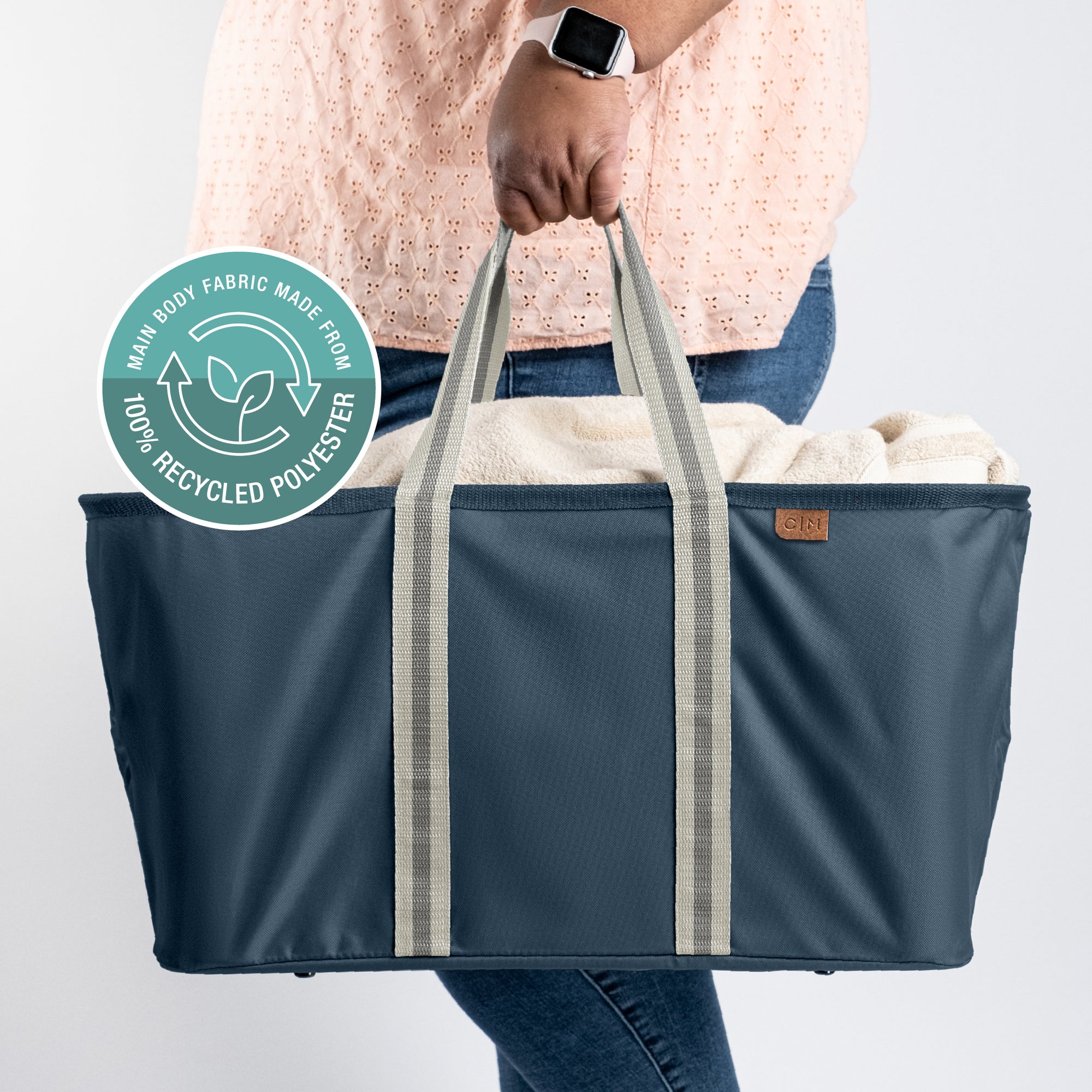 Collapsible Laundry Basket Tote