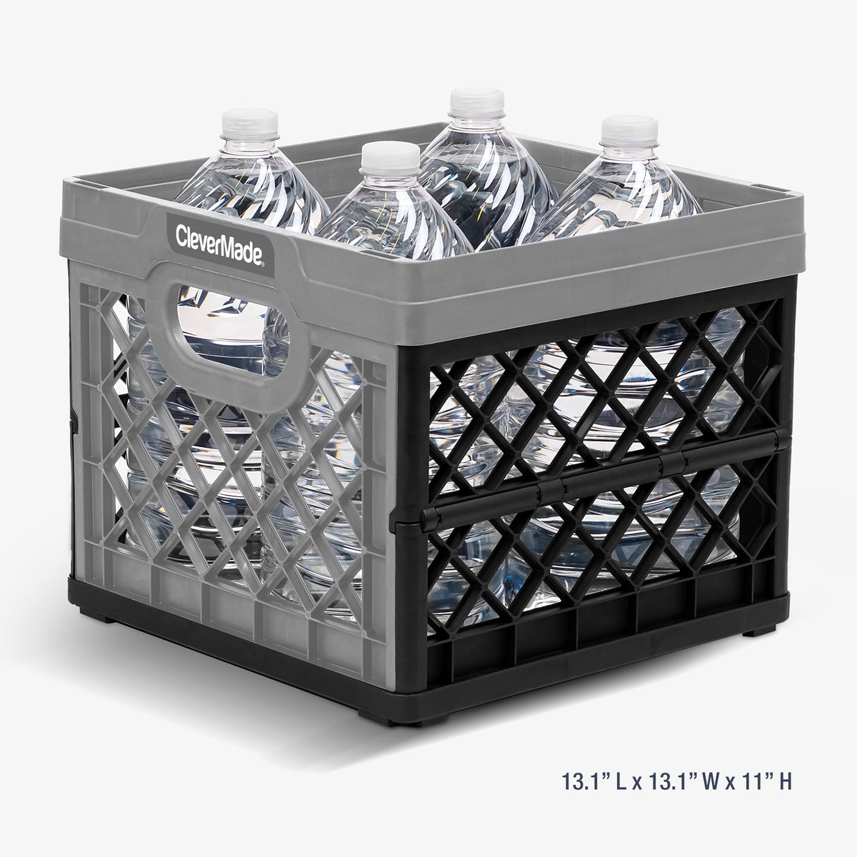 dimensions of milk crate
