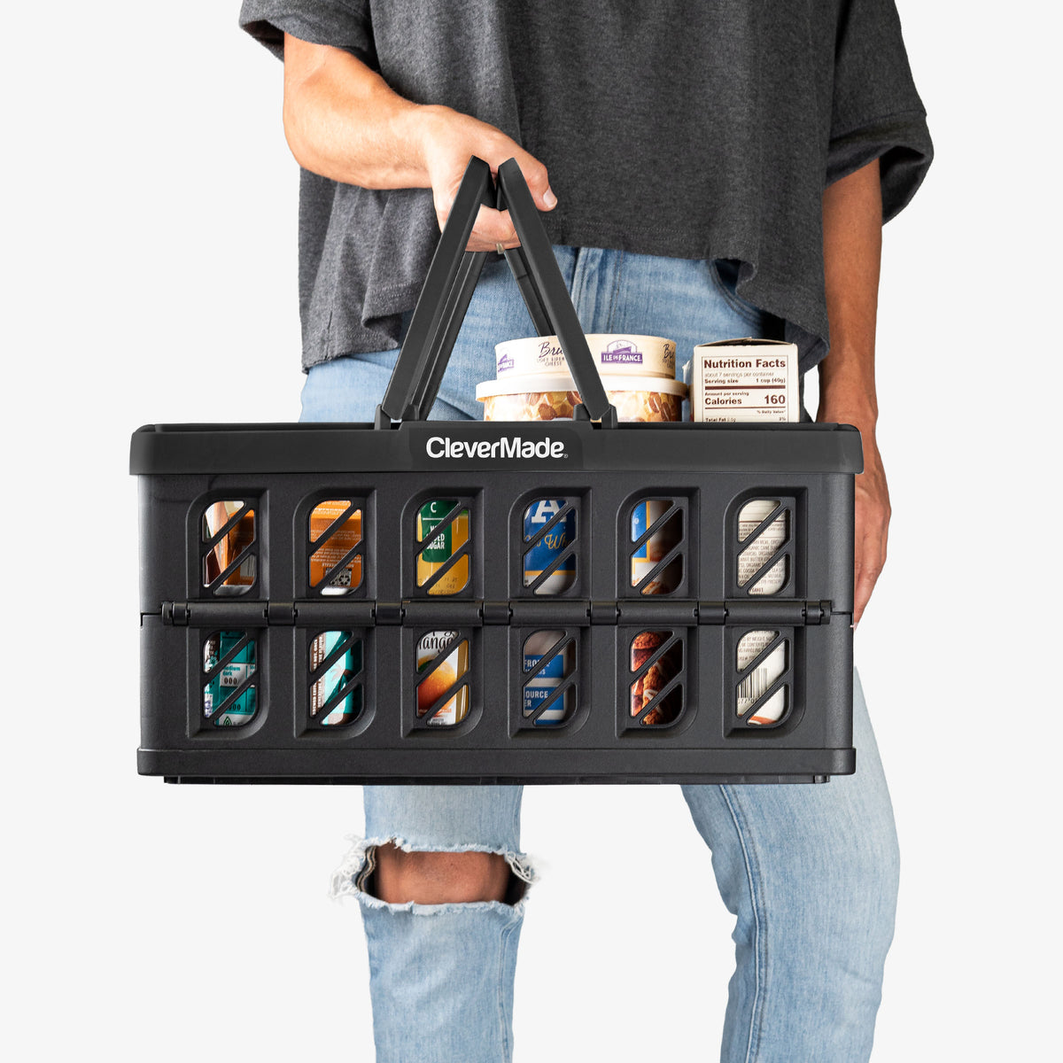 Collapsible Shopping Basket