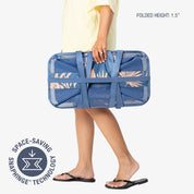 Aloha Collection Collapsible Beach Tote