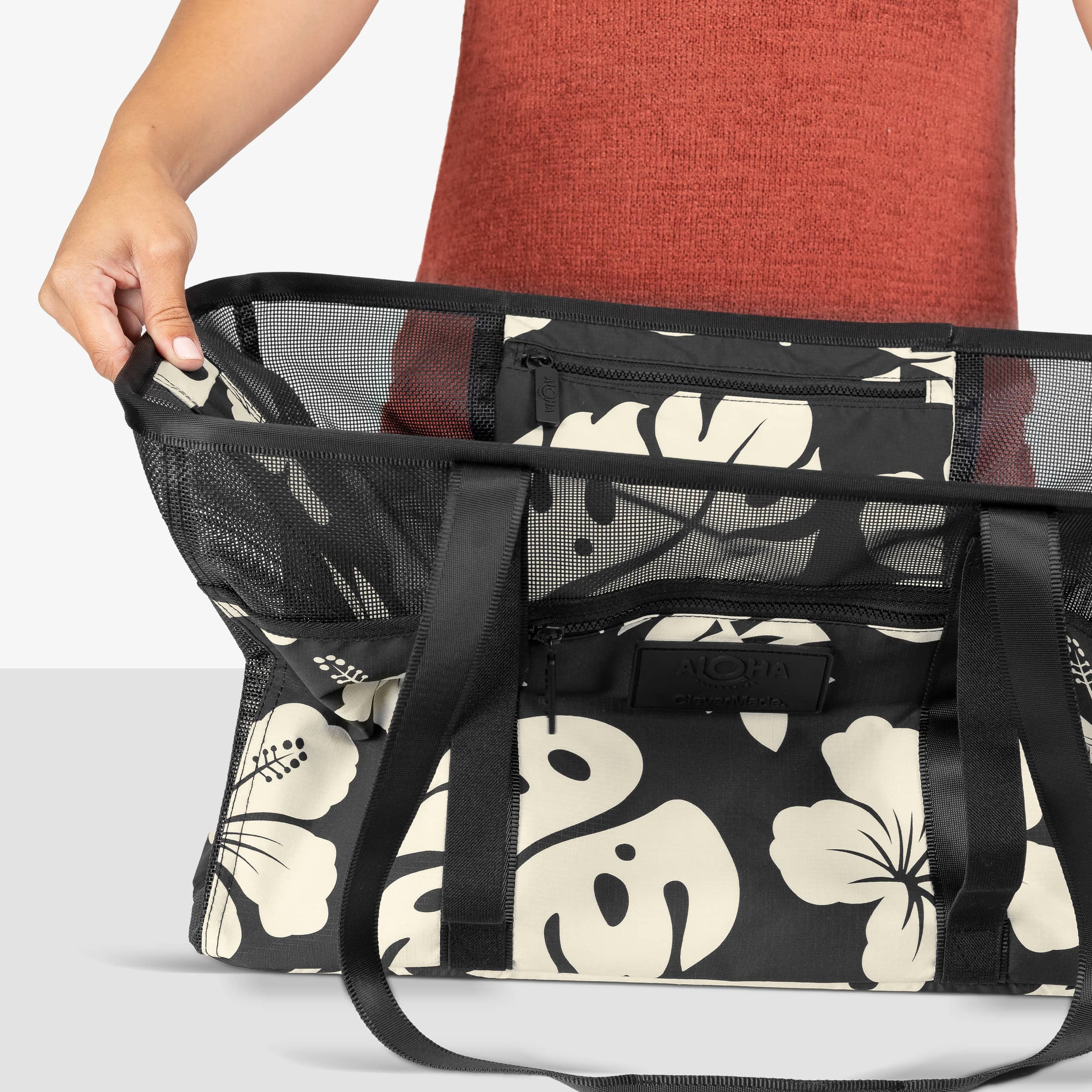Aloha Collection Collapsible Beach Tote