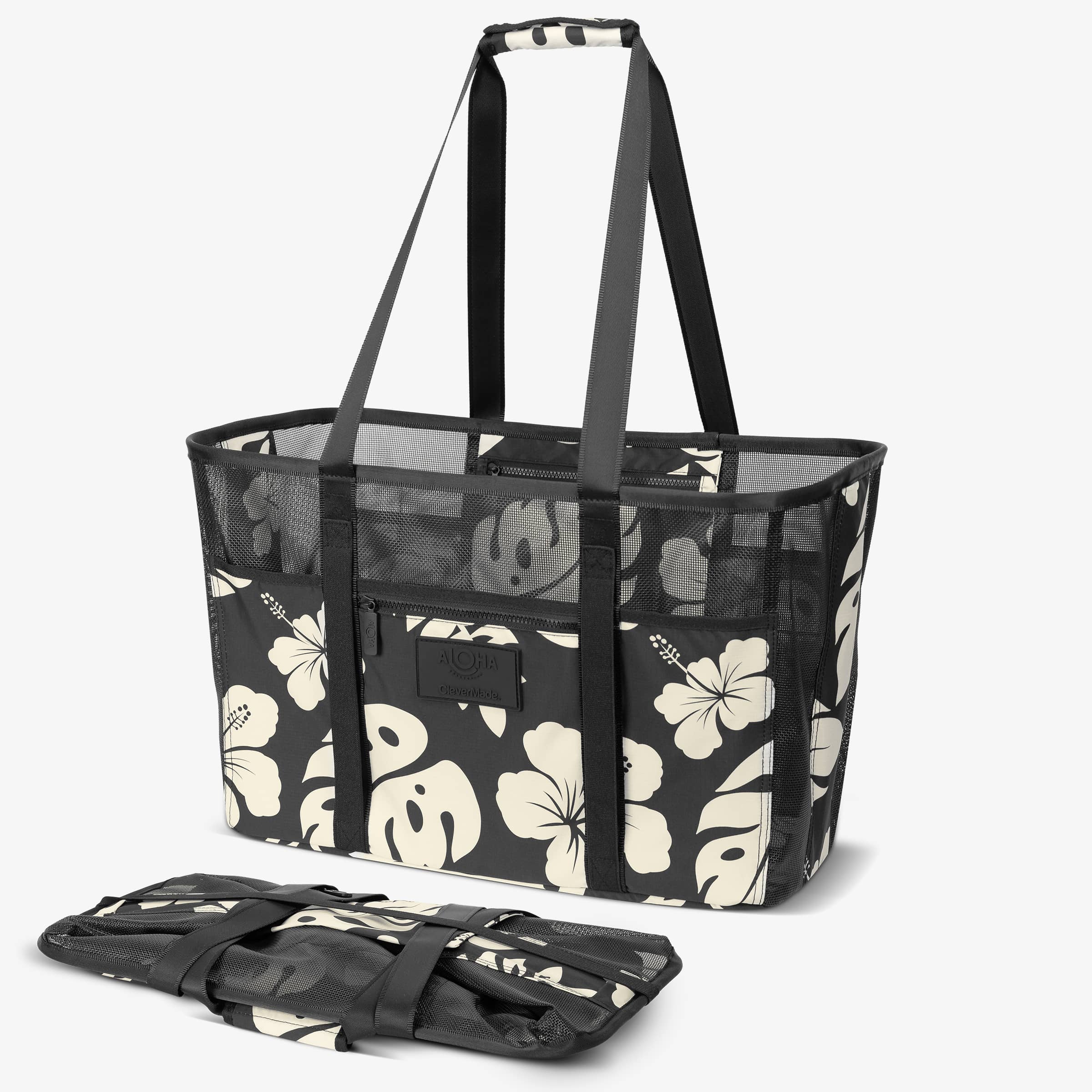 Aloha Collection Collapsible Beach Tote