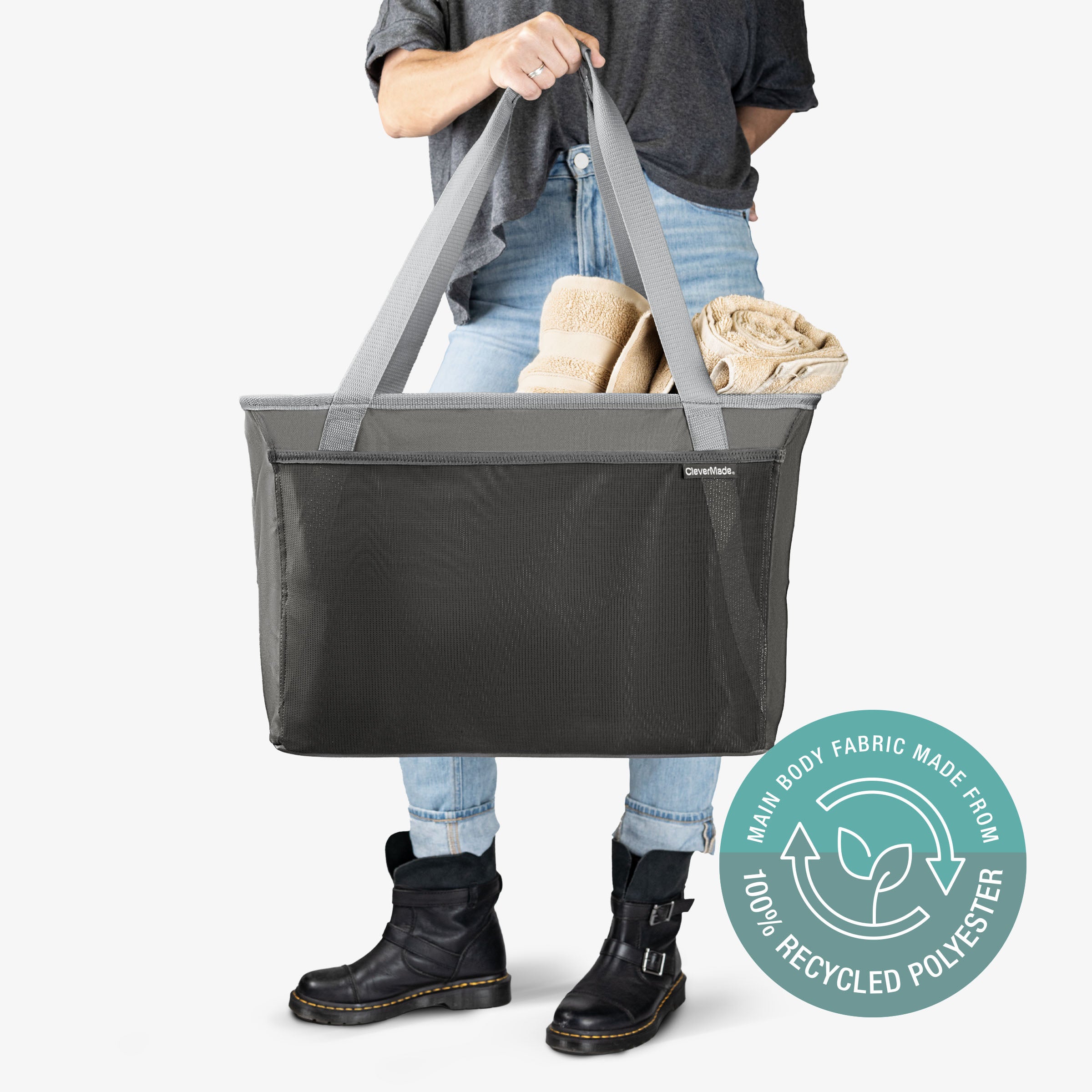 Collapsible Tote Basket | 64L Carry-All Tote MAX