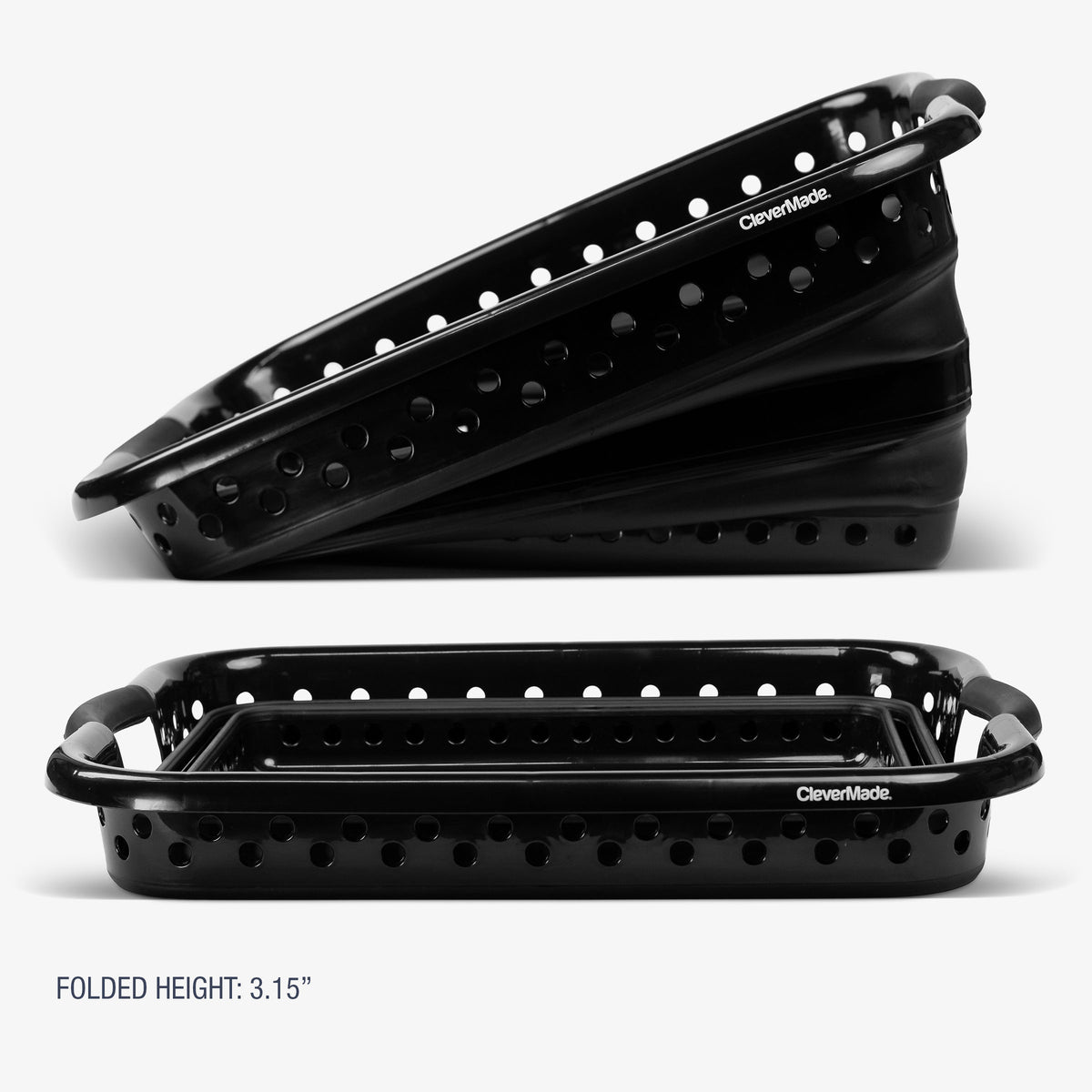 Collapsible Plastic Laundry Basket