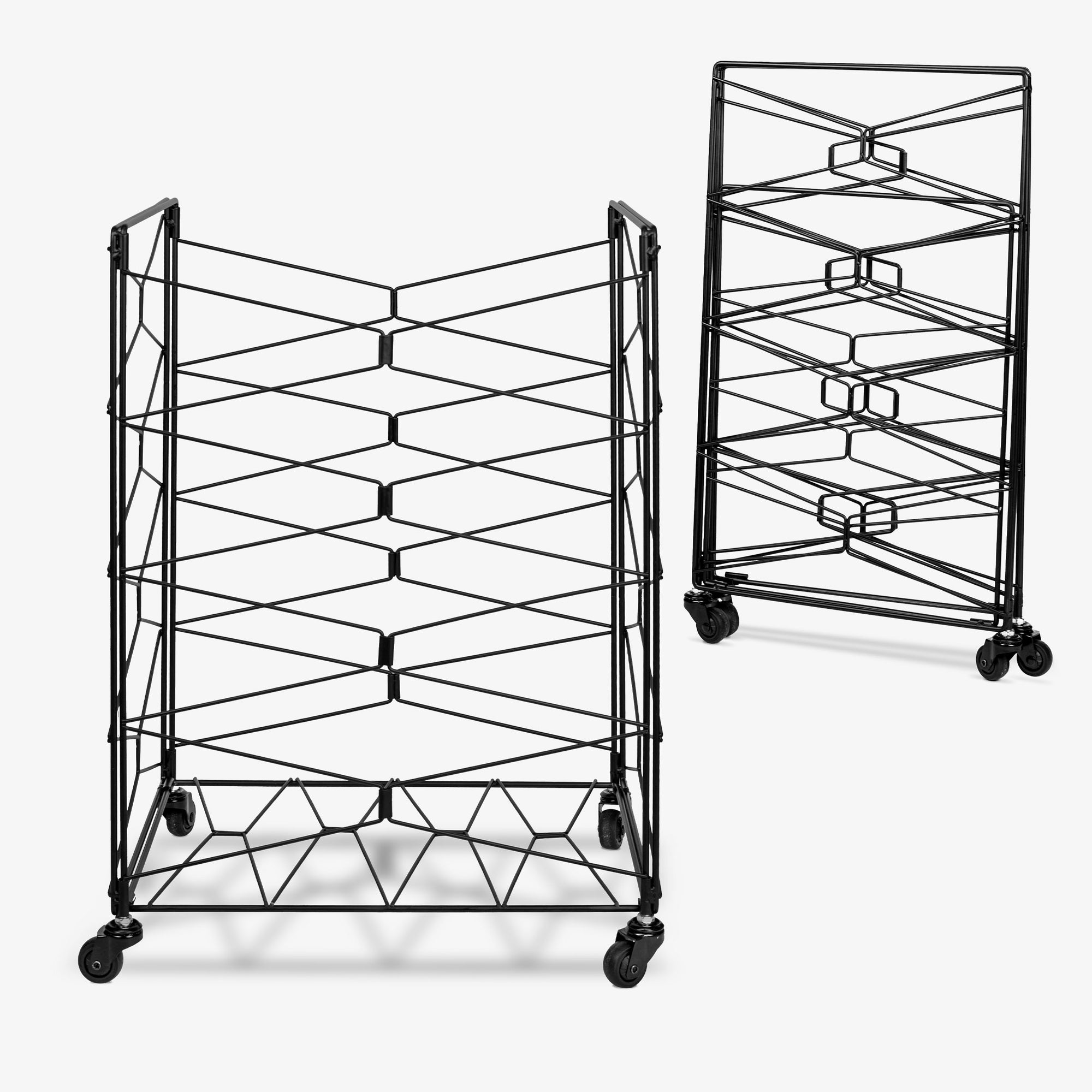 Rolling Laundry Hamper 98L | Flex Frame Hamper | CleverMade