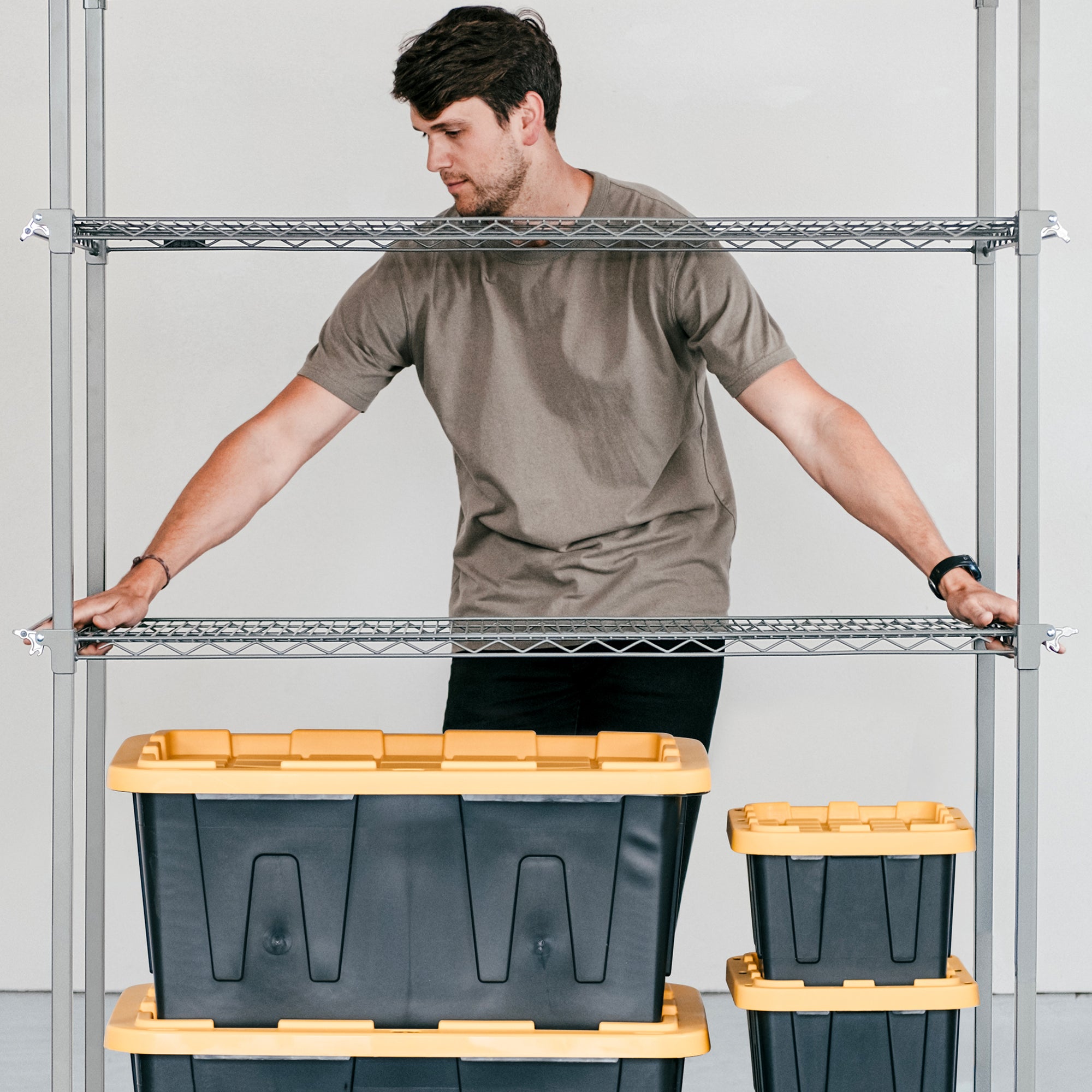 EASE Shelving - 4 Tier Quick Adjust Shelf