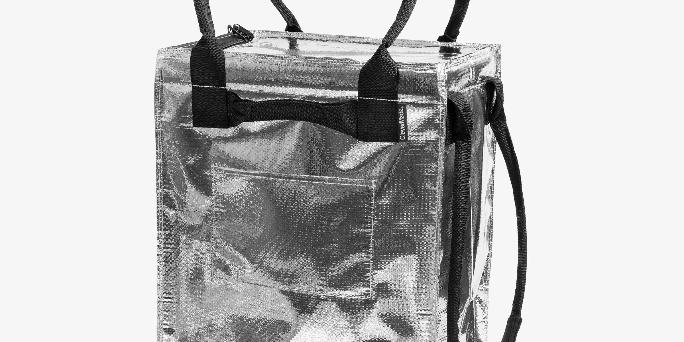 62L Silver Rolling Hauler Bag