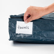 CleverMade storage slide 46L with side pocket for labels