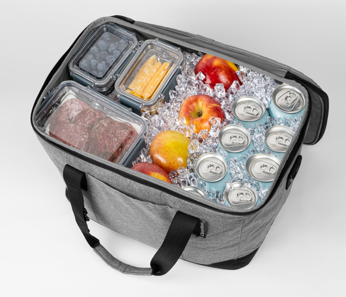 You can store food and drinks with Eco Tahoe Collapsible Cooler bag