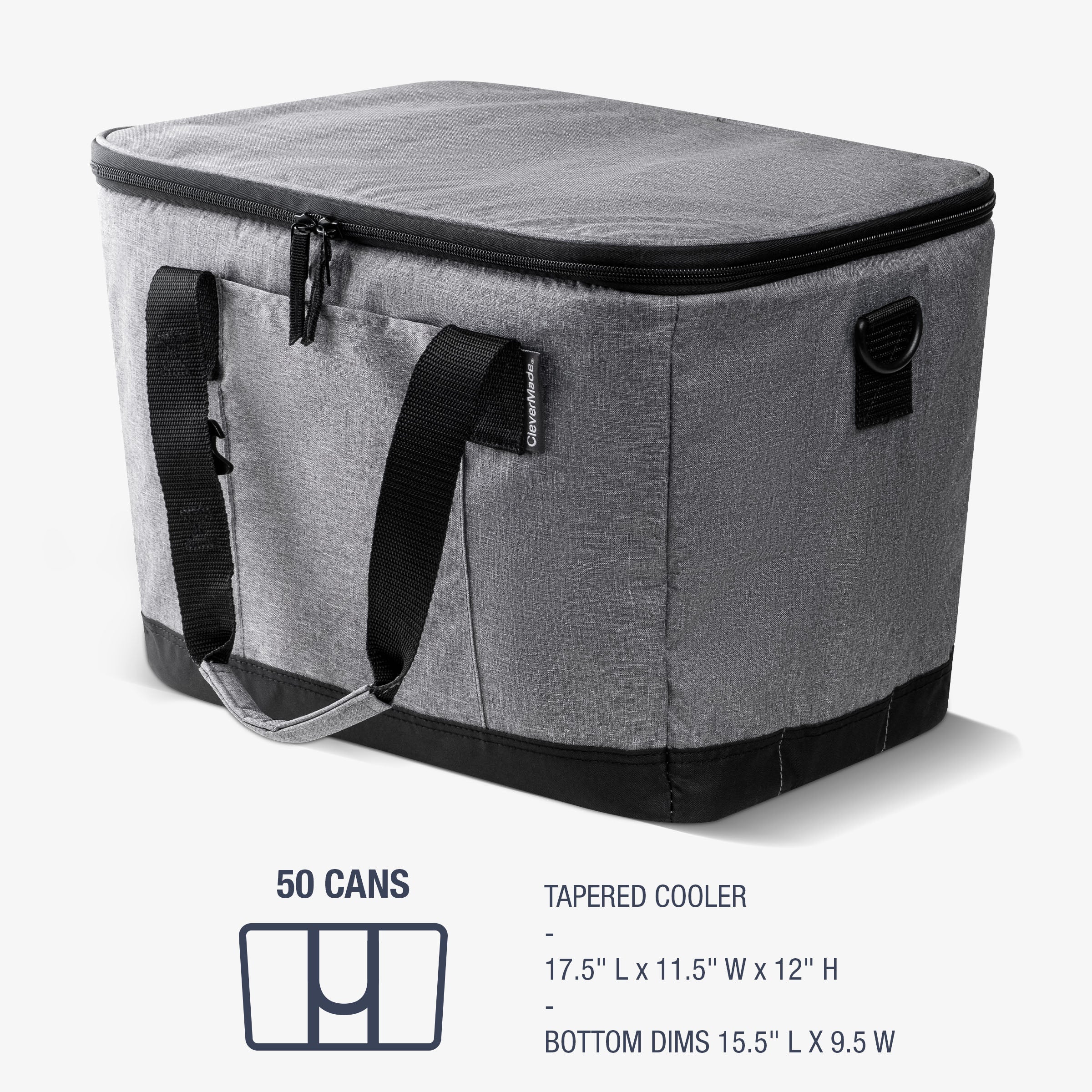 新品 ネイタルデザイン FOLDING BOX HIGH TYPE 2 Collapsible Tahoe Cooler Bag | Foldable Cooler Bag 18, 30, 50 Can