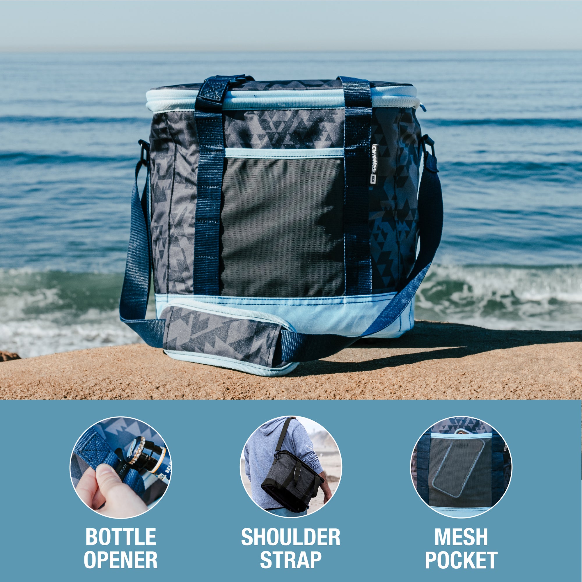 Eco Tahoe Collapsible Cooler CleverMade