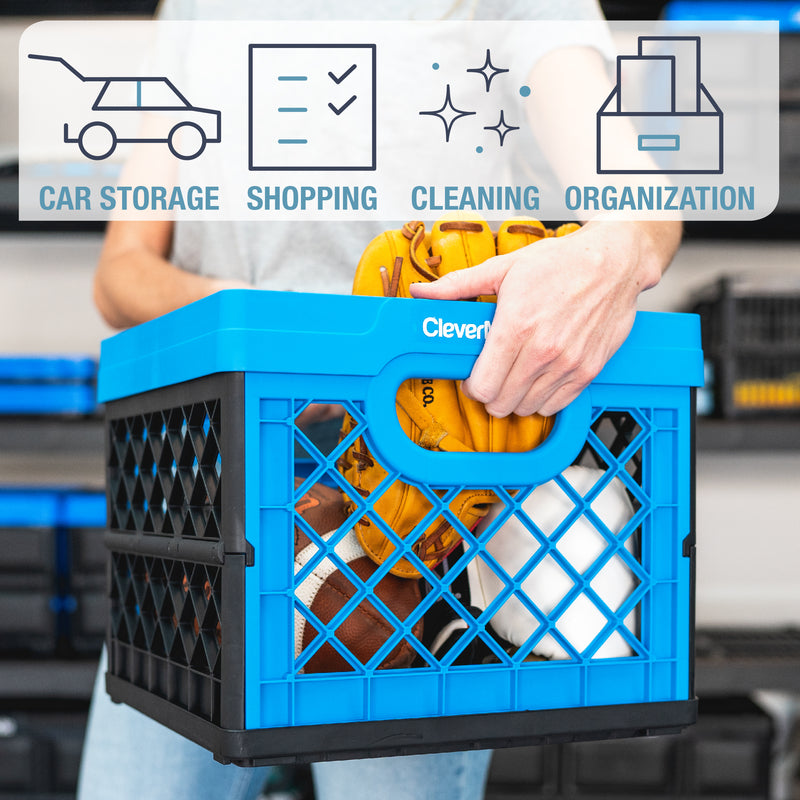 Collapsible Milk Crate CleverMade