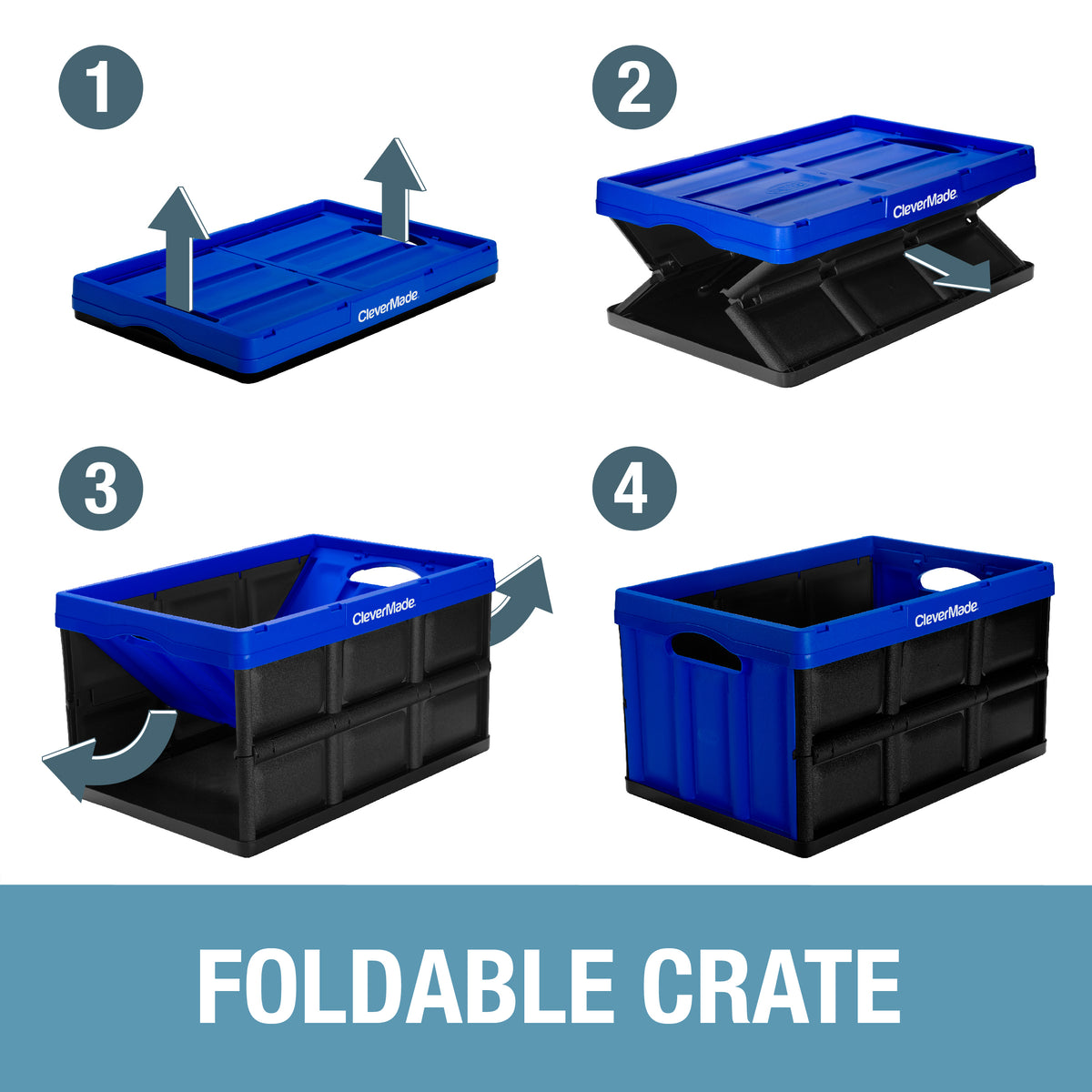 Durbl Fold-up Container-3PACK