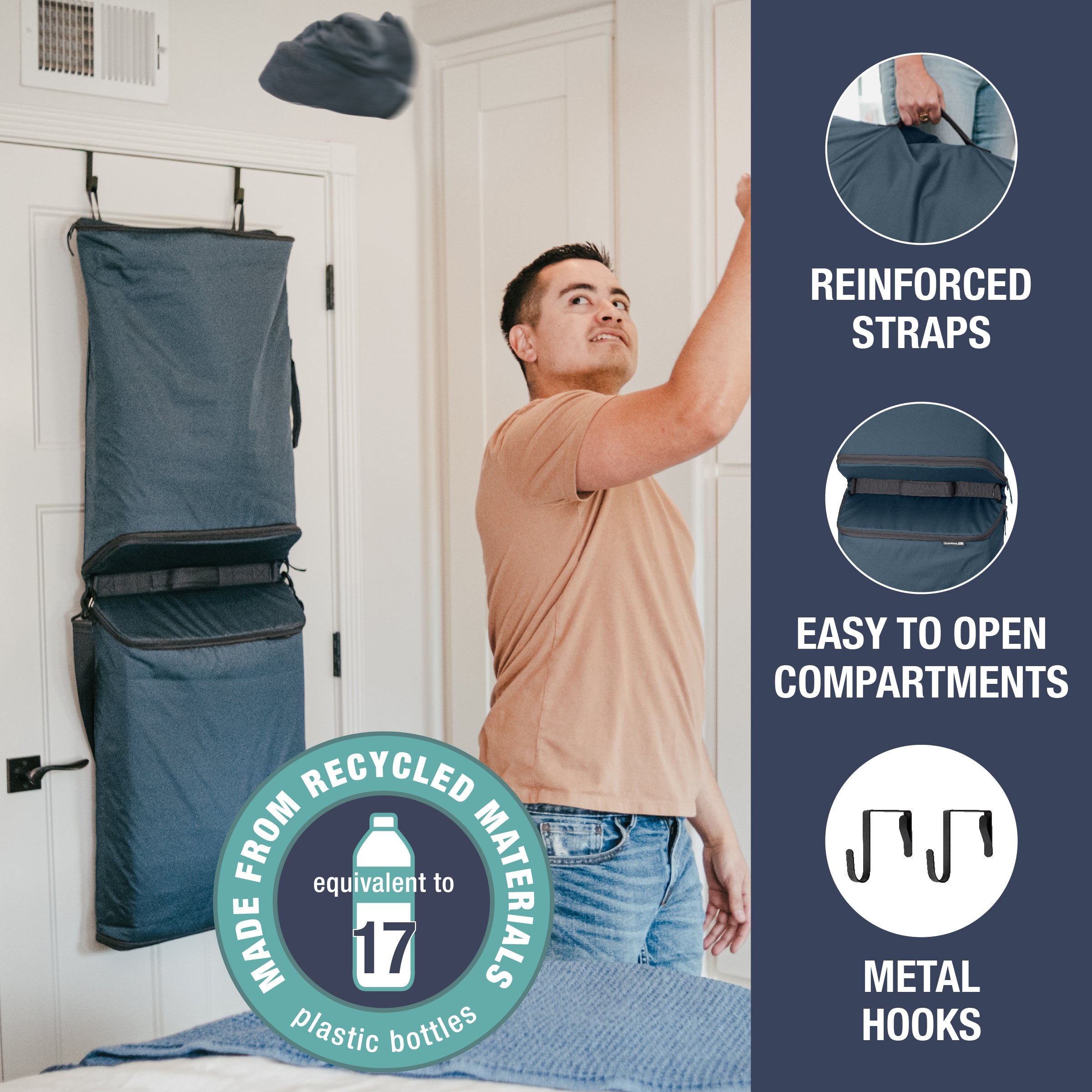 Back of the door laundry hamper online