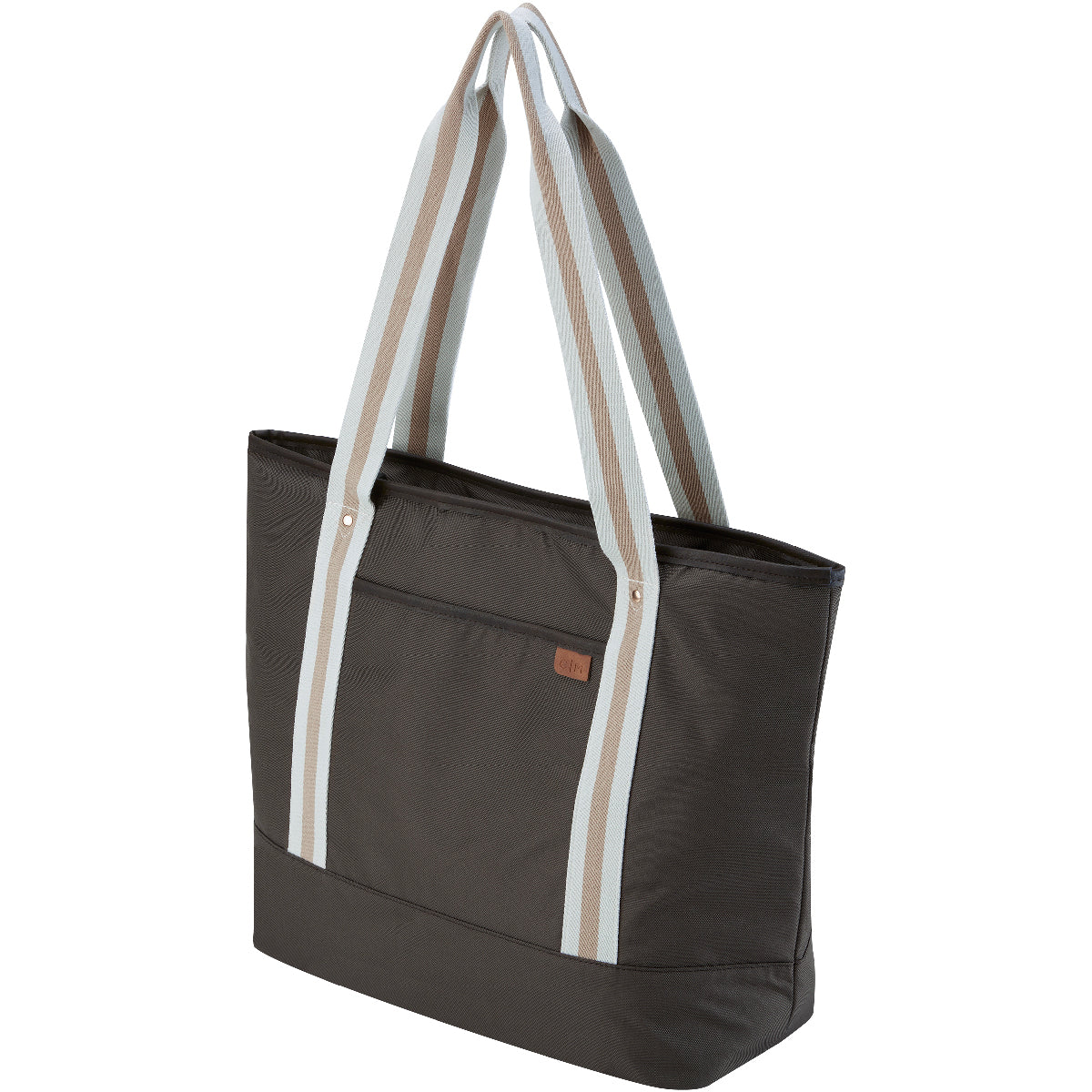 Clevermade Premium Malibu Tote Bag with Laptop Compartment - Carob