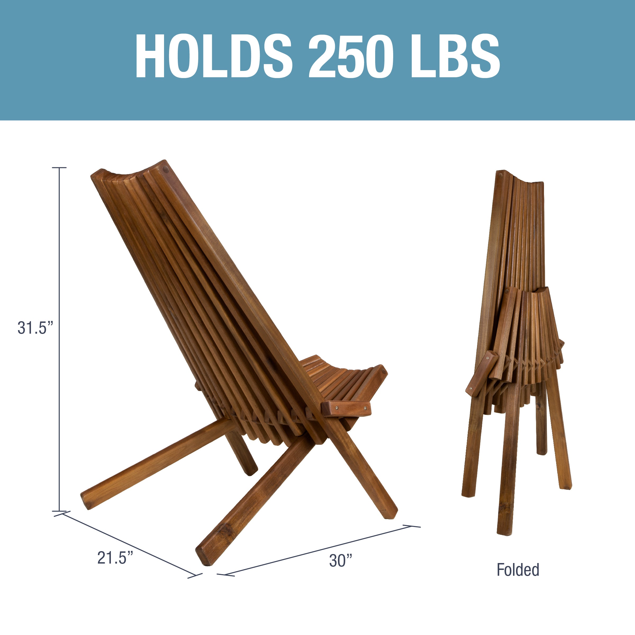 Tamarack on sale folding chair