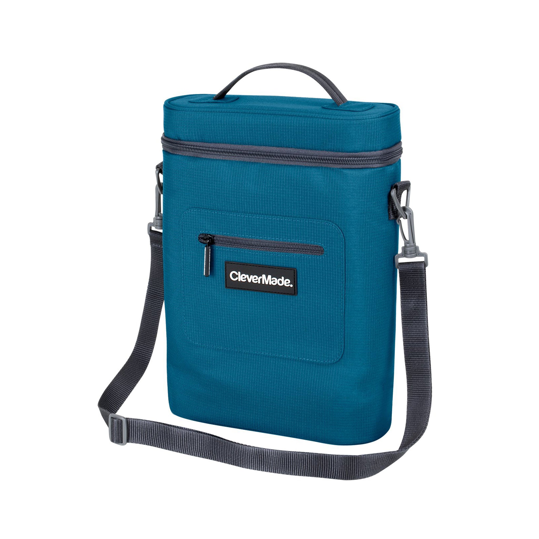 Wholesale Laundry Bag Backpack with Front Mesh Pocket - Turquoise